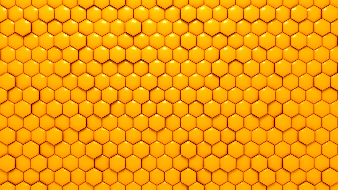 yellow honeycomb