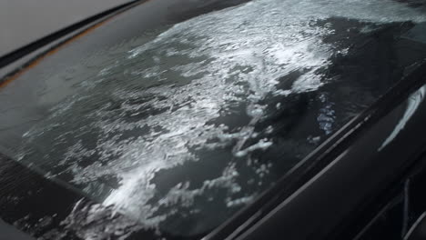 car windshield cleaning and detailing
