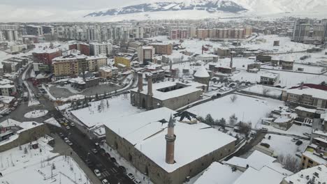 winter historical mosque