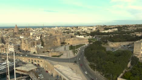 Aerial-shot-over-Marina-and-old-city-8