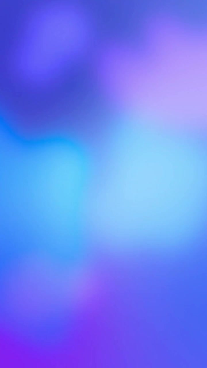 Sfondo astratto in movimento con sfocature di luce blu e viola tenui