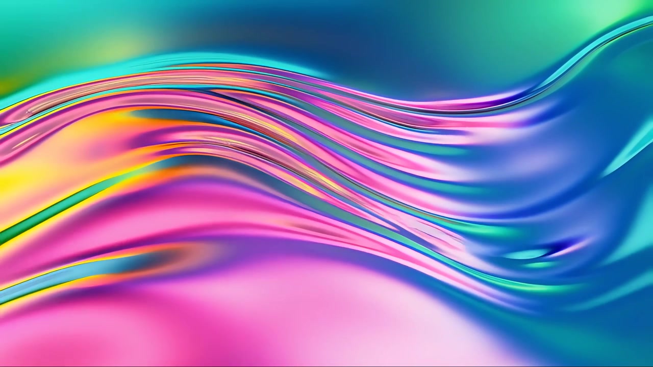 Abstract Fluid Motion Background 4K