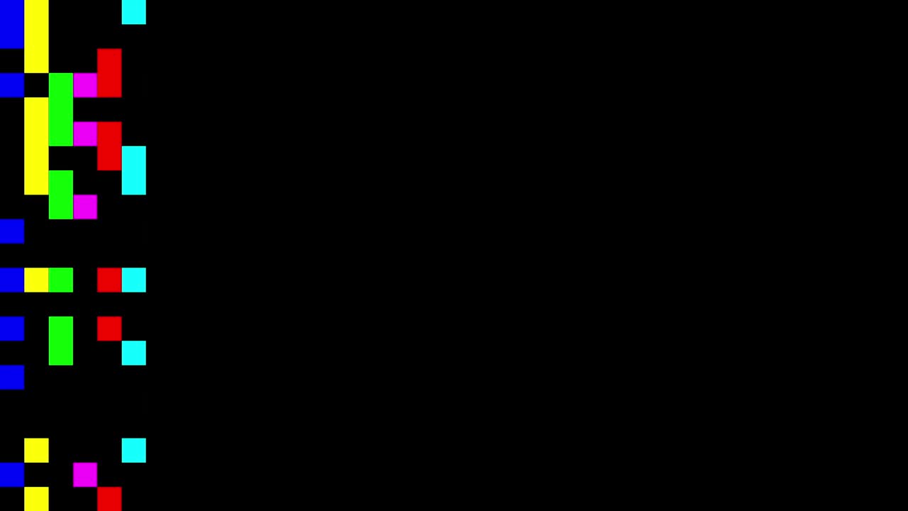 cuadrados multicolores patrón deslizante