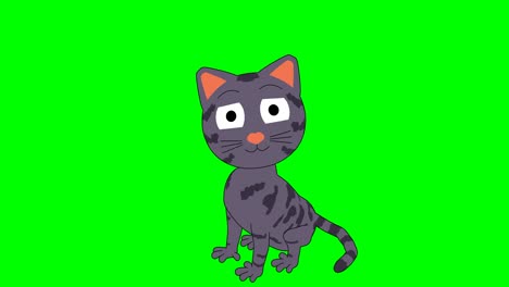 animated cat emoji enamored.