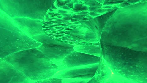 abstract green fractal background