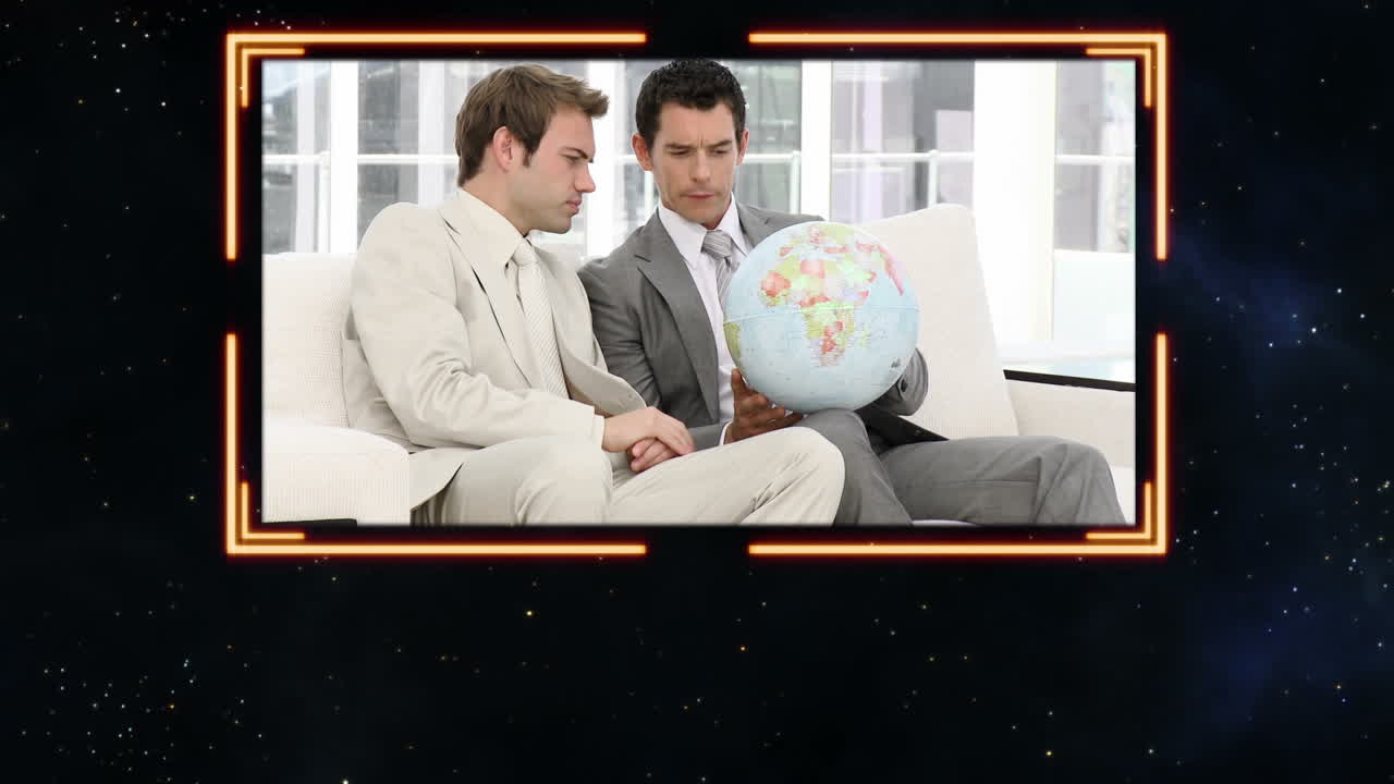 gente de negocios hablando juntos