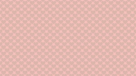 small romantic hearts pattern on fashion pink gradient