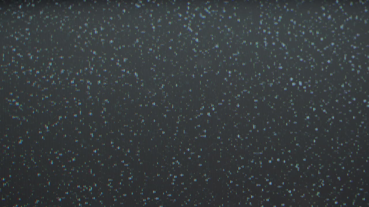 Vintage TV Screen with Settings