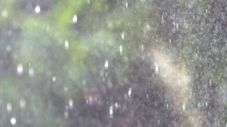 rain drop slow motion 4K