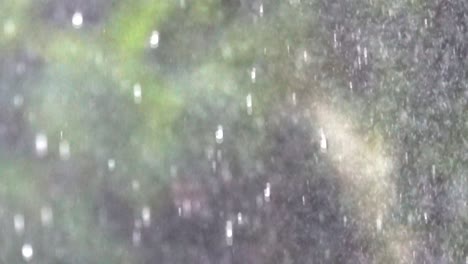 la gota de lluvia en cámara lenta 4k