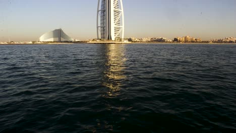 dubai burj al arab and coastline