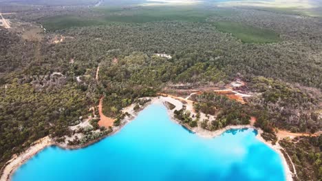 antiguo sitio minero en el oeste de australia