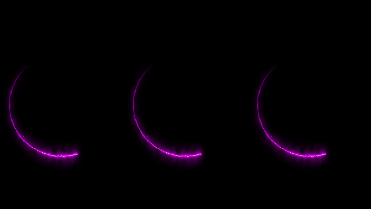 Rotating light energy shining animation motion graphics