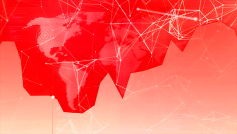 visualización de la recesión económica mundial