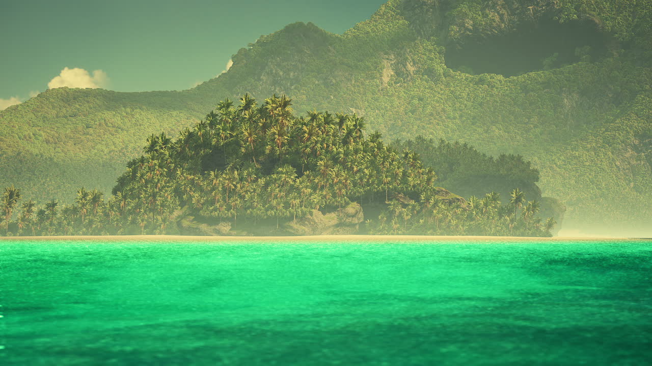 isla paradisíaca tropical