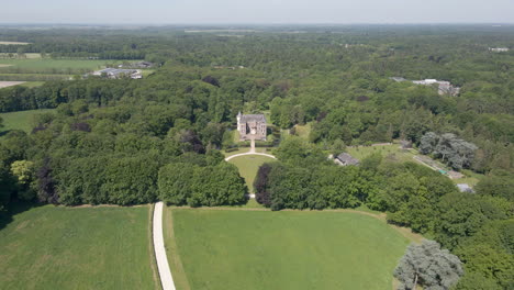 Aerial-overview-of-House-Doorn-in-the-Netherlands