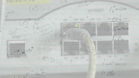 Mathematical-equations-against-computer-internet-cable