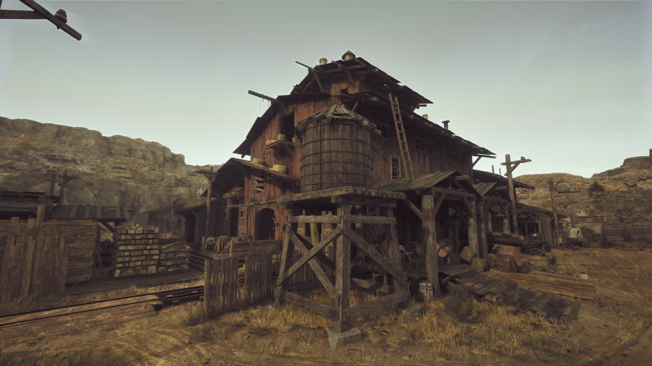 버려진 서쪽 건물