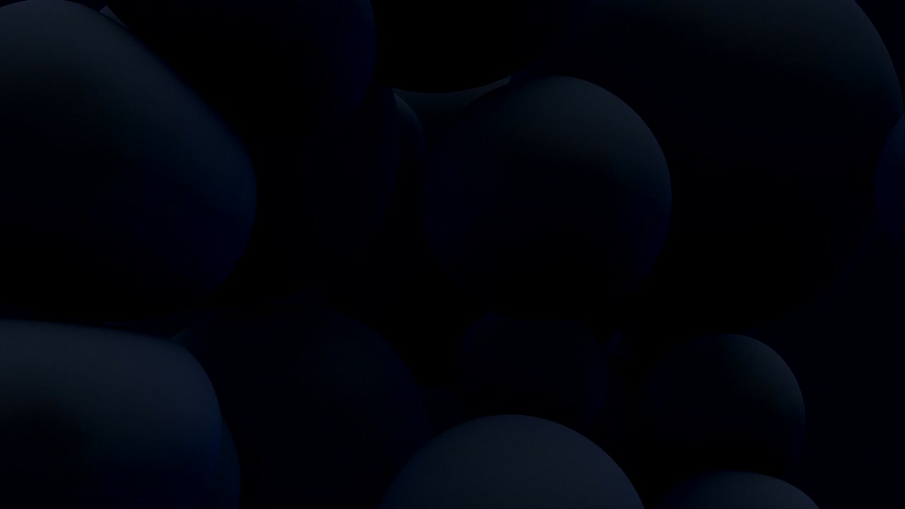 Balloon floating in motion