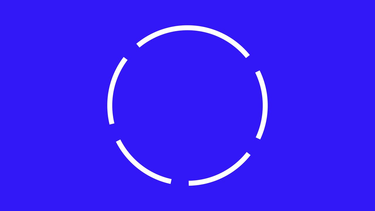 rotación del círculo división pop animación gráficos de movimiento