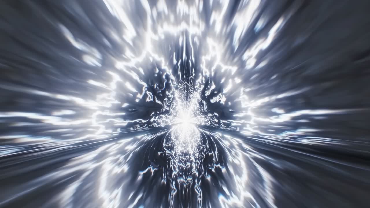 Effetto scia luminosa astratta