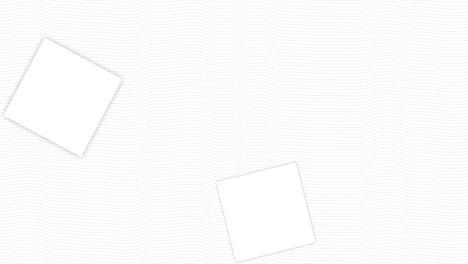 minimalistic abstract white background with pop-up squares. for titles