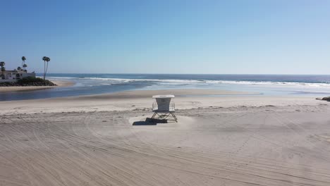 antena sur de california san diego del mar playa vacía durante la epidemia de pandemia de coronavirus covid19 3