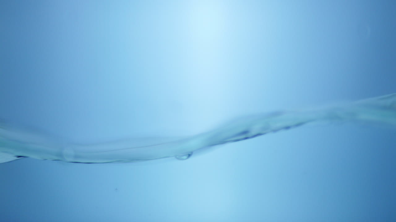 물 표면 느린 움직임 추상적인 배경