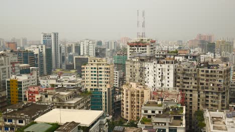 cityscape of dhaka, bangladesh