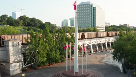 bicentennial mall at tennessee state capital in nashville