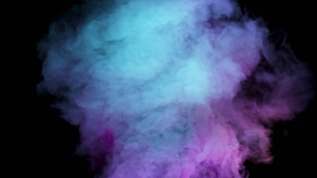 diseño abstracto de humo colorido