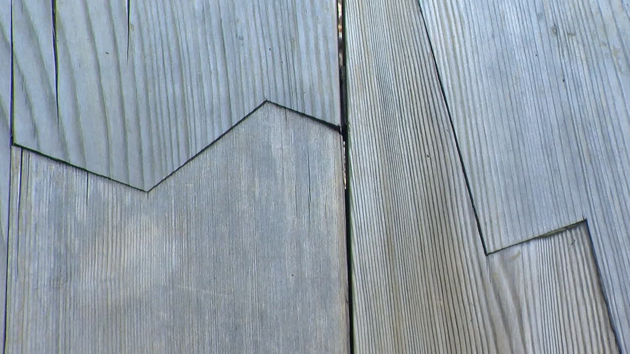 detalle de reparación de madera japonesa