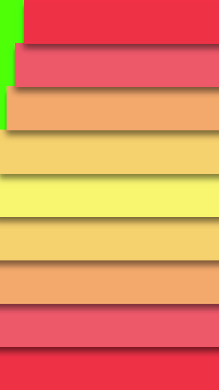 Animated Sliding Colored Bars Transition on Green Screen | Premium ...