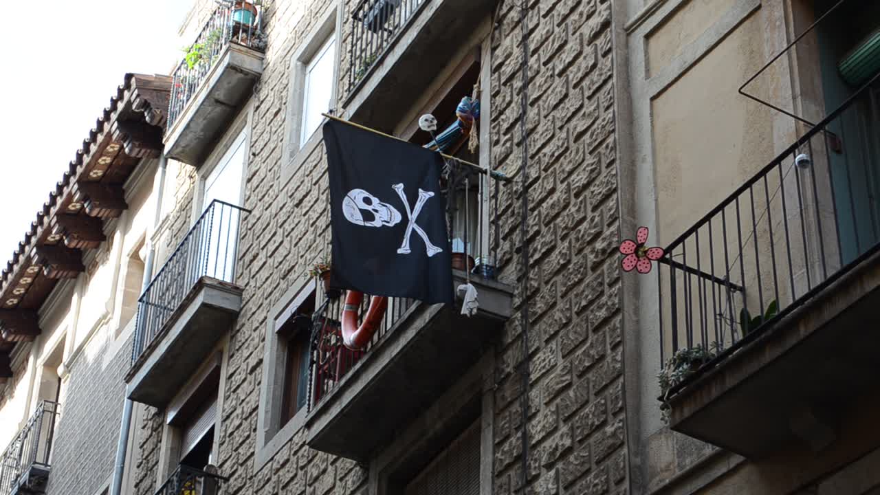 Nelle strade di Barcellona. Spagna.