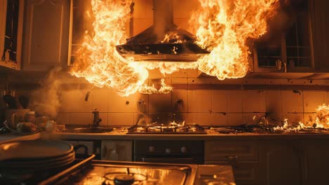 kitchen fire