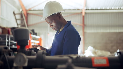 tablet, manufacturing and equipment with a black