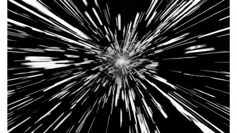 explosión radial abstracta