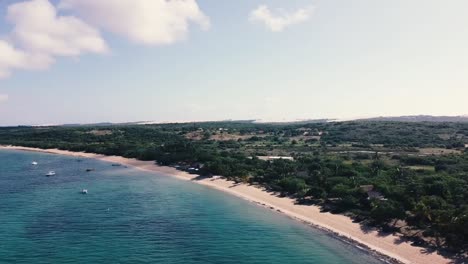 Footage-of-a-bay-with-boats-n-Mozambique