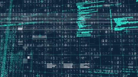 Animación-De-Procesamiento-De-Datos-Y-Codificación-Binaria-Sobre-Grid.