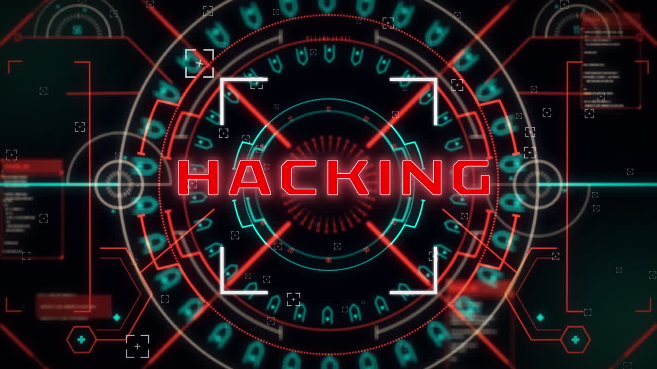 Animation of scope scanning and data processing on interface