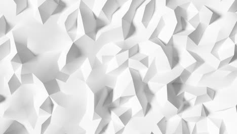 fondo poligonal blanco abstracto
