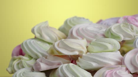 colorful meringues