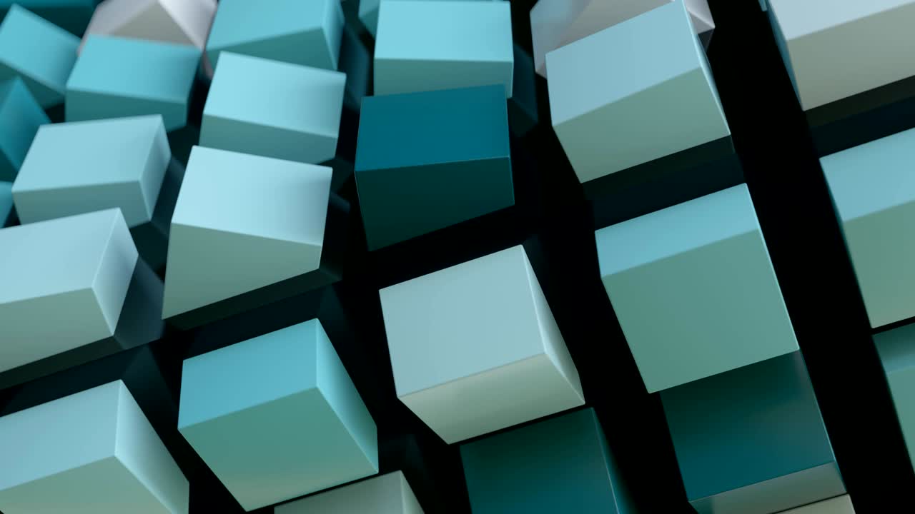 Abstract Cubic Background.