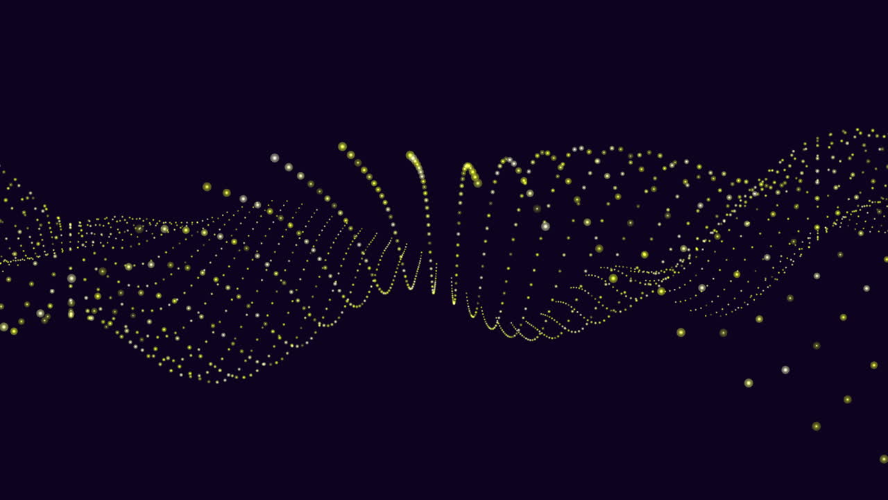 cadena de adn dinámica e intrincada fondo púrpura y negro
