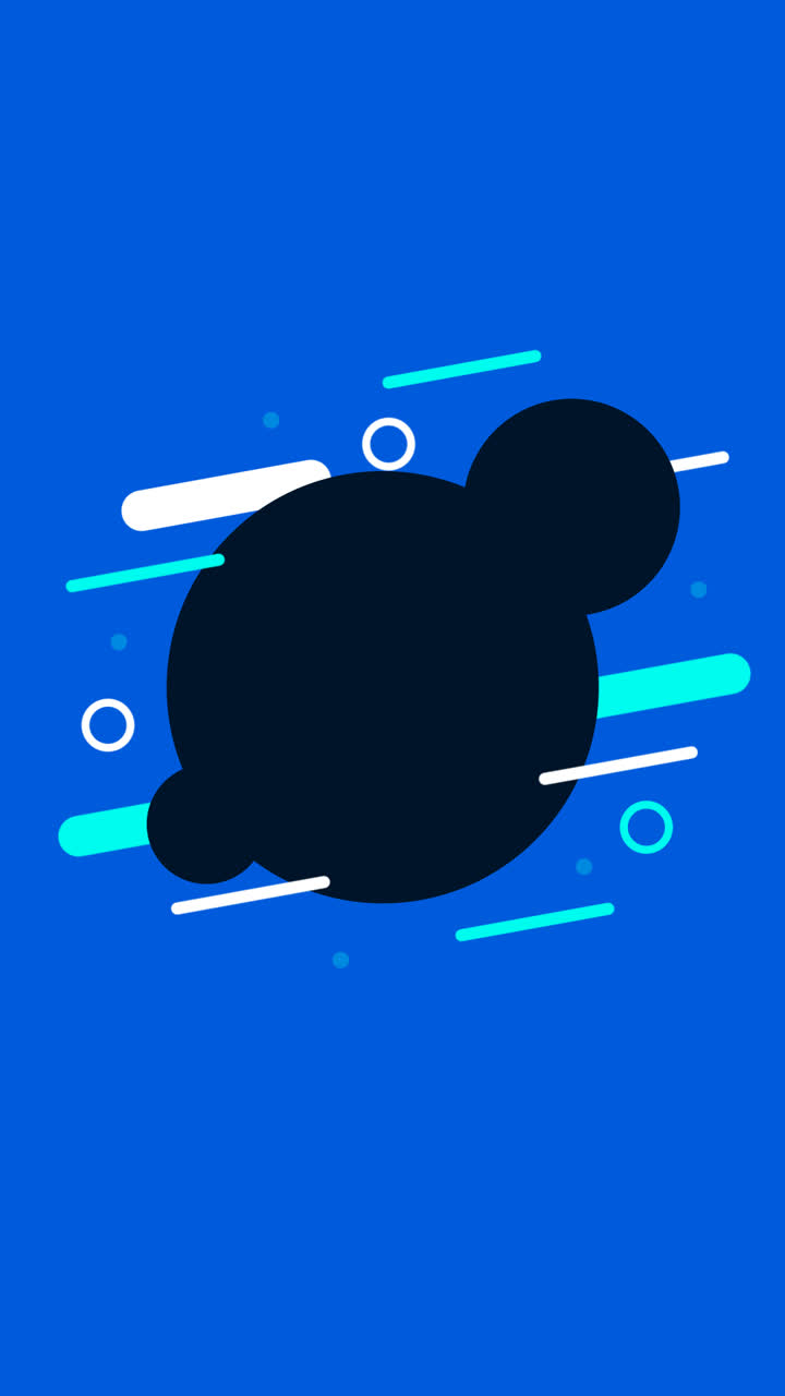 추상적인 슈퍼 판매 배너 개념의 모션 그래픽