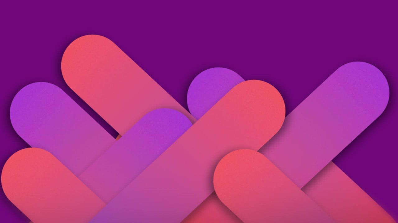 Purple and red sticks on purple background