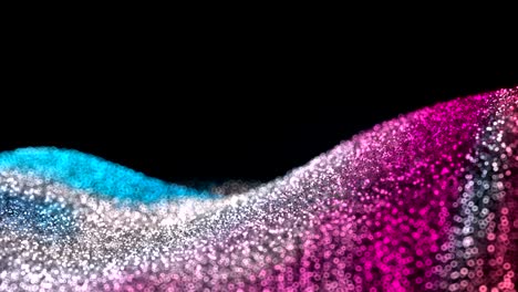 pink silver blue shiny moving glitter background abstract seamless vj loop particles alpha matte