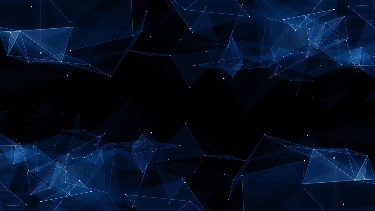 Plexus abstract network white technology science background loop