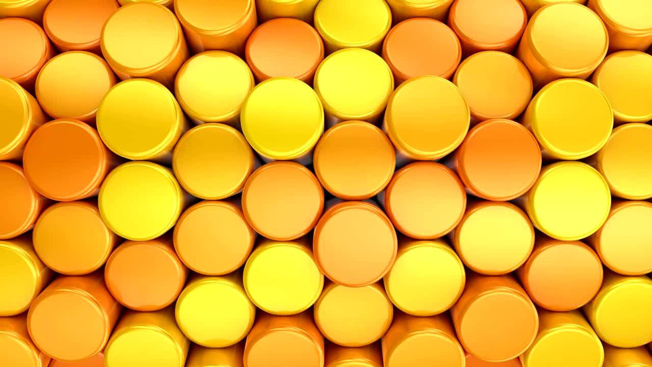 el fondo de los cilindros