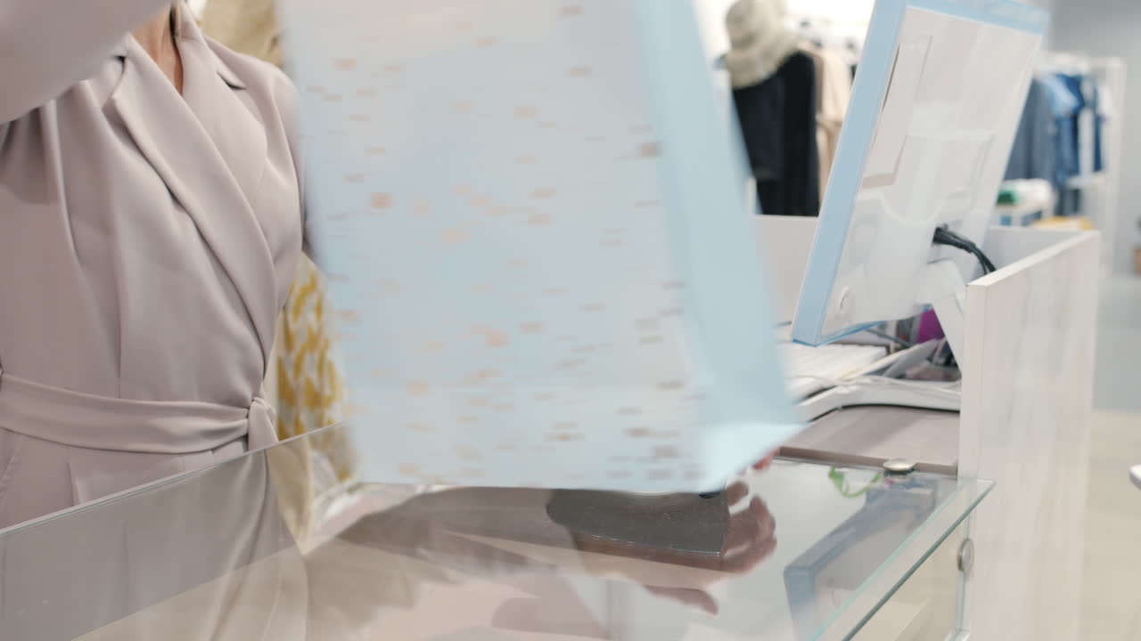 Shopping Experience at a Clothing Store